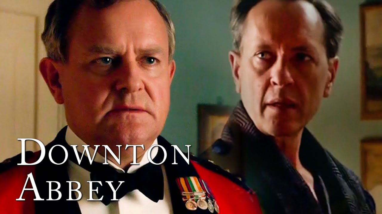 Robert Gets Aggressive To Defend His Wife | Downton Abbey