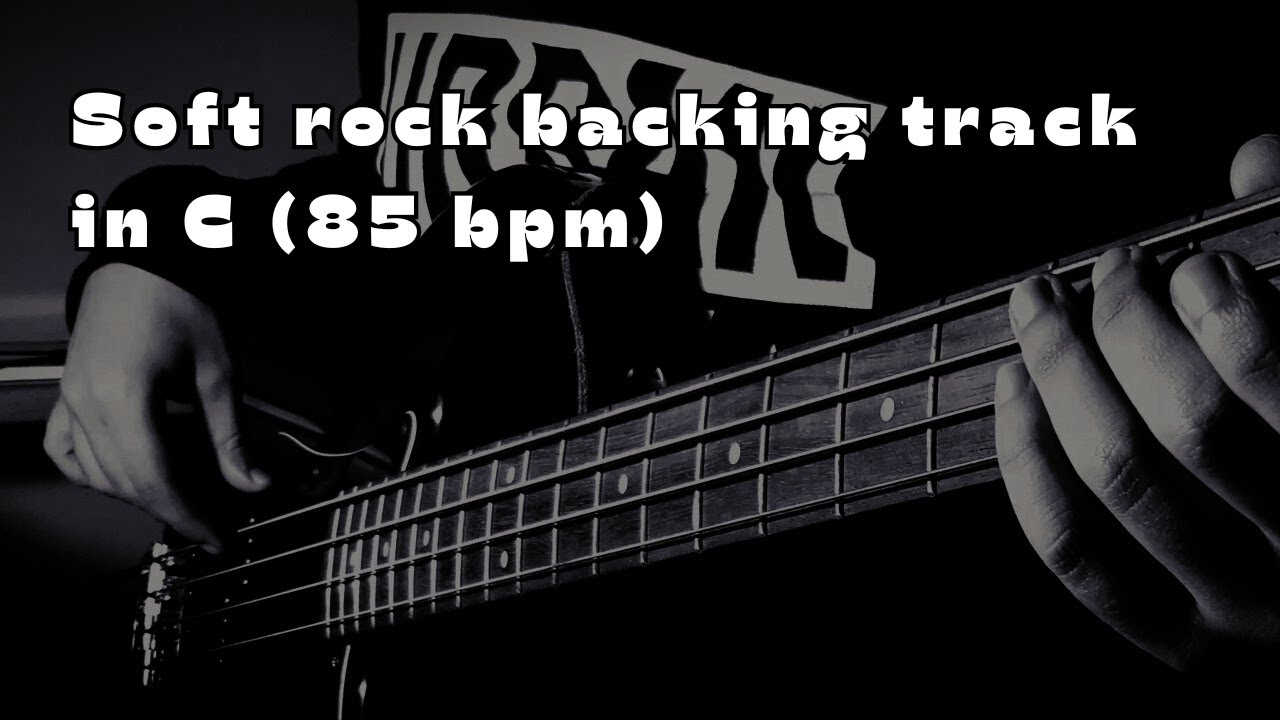 Soft Rock backing track in Do maggiore (85 bpm)