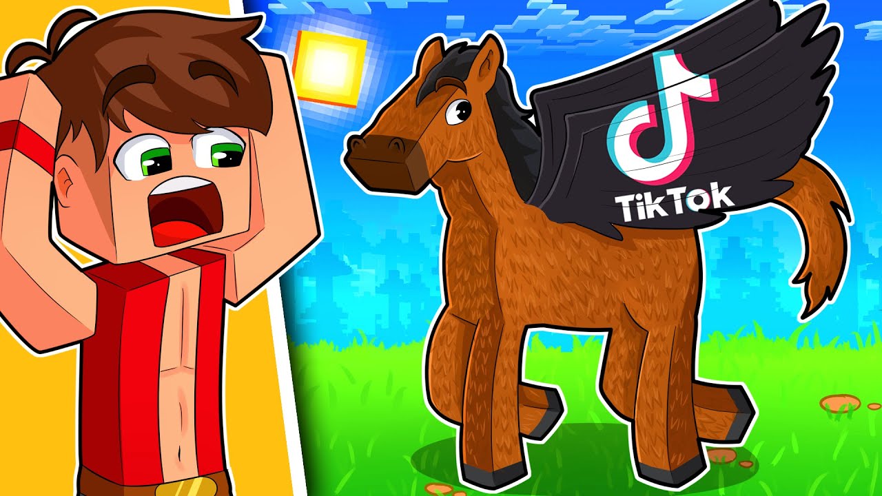 جربت اشهر 10 خدع التيك توك في ماين كرافت!🔥(التنقل السريع!) - Tik Toks Hacks
