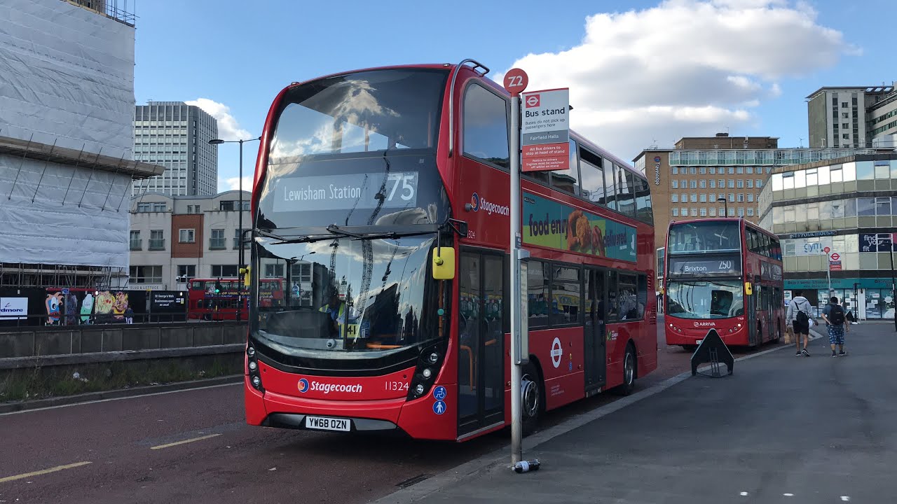 *FRV* Route 75: Croydon Town Centre - Lewisham Station | Stagecoach Selkent