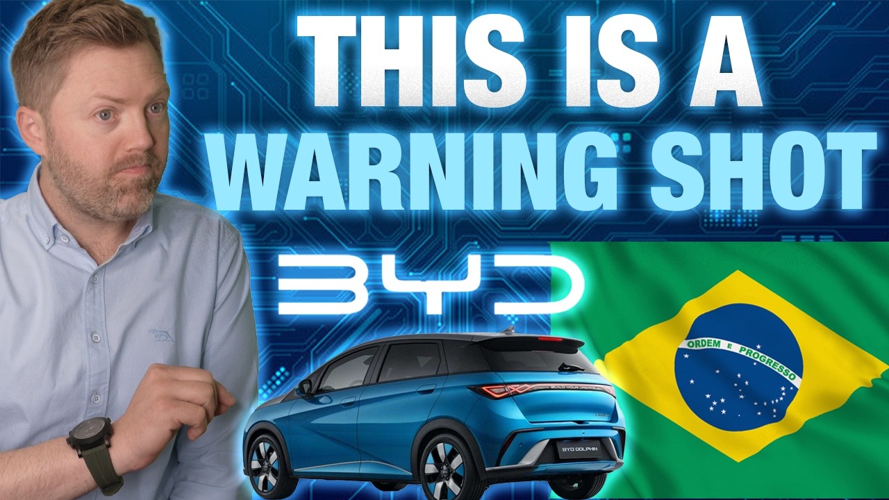 Компания BYD начала производство в Бразилии — предупреждение для традиционных автопроизводителей.