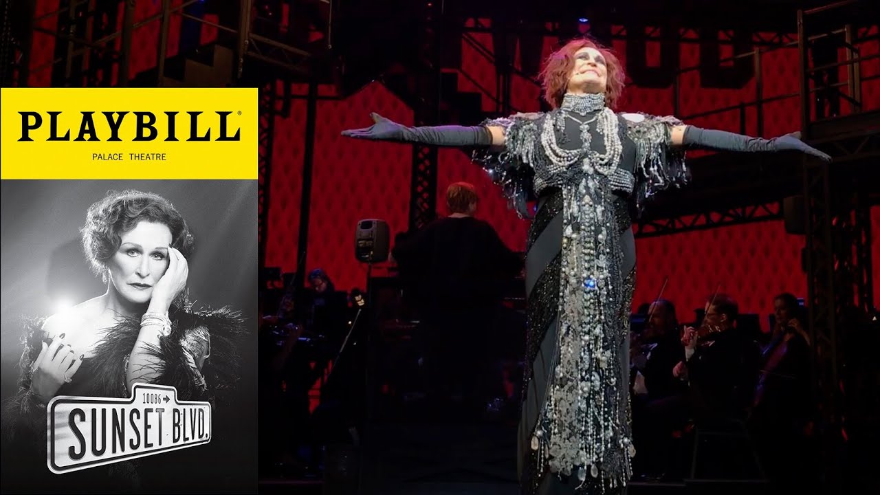 Glenn Close and her dog - Sunset Boulevard - Curtain Call 4/19/17 BCEFA Fundraise Auction