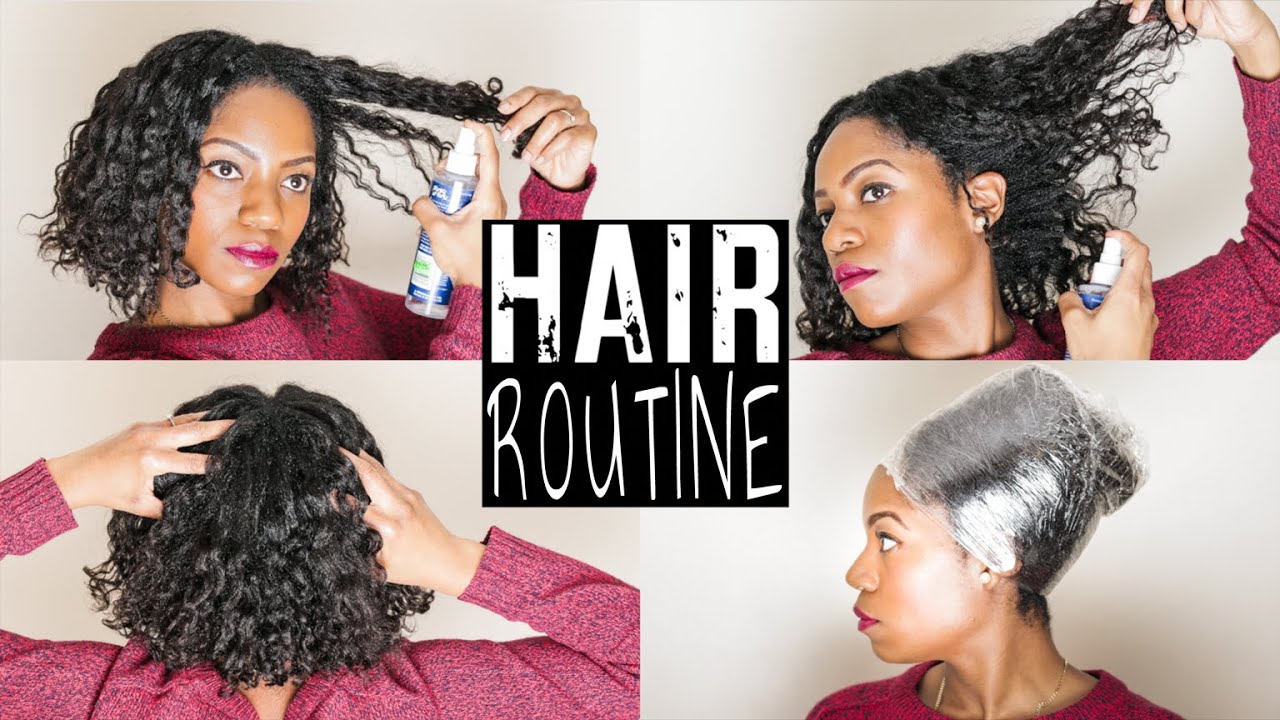 HAIR ROUTINE (UPDATED) (6 SIMPLE Steps) (Transitioning Hair)