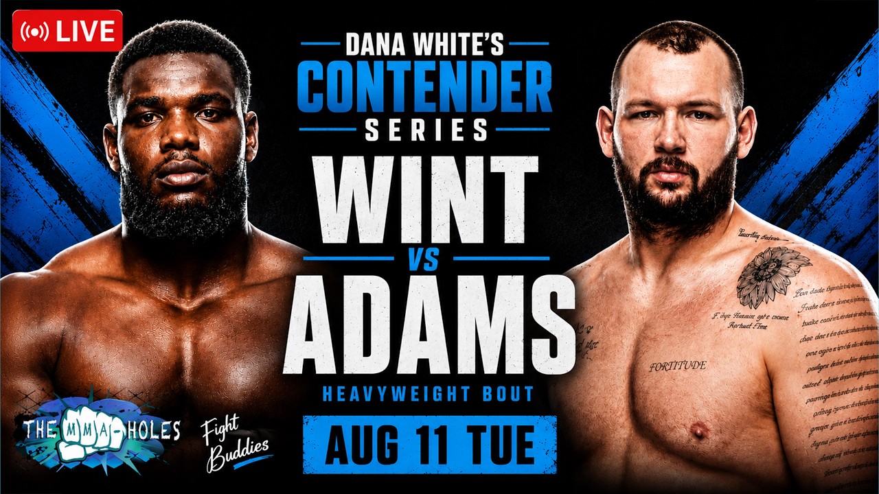 🔴DANA WHITE&rsquo;S CONTENDER SERIES 2026: ANTHONY WINT x MATT ADAMS | LIVE STREAM