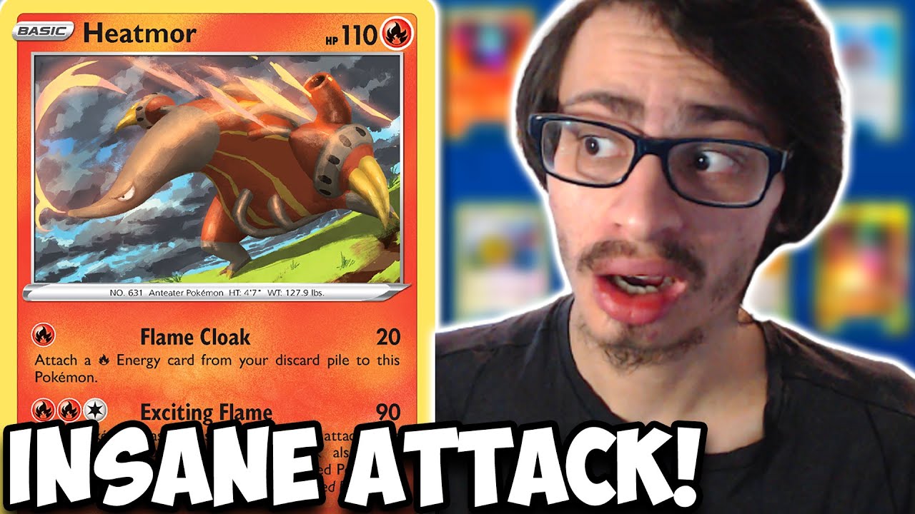 Heatmor Has An INSANE Attack! 270 Total Damage w/Snipes! Emboar Build! PTCGO
