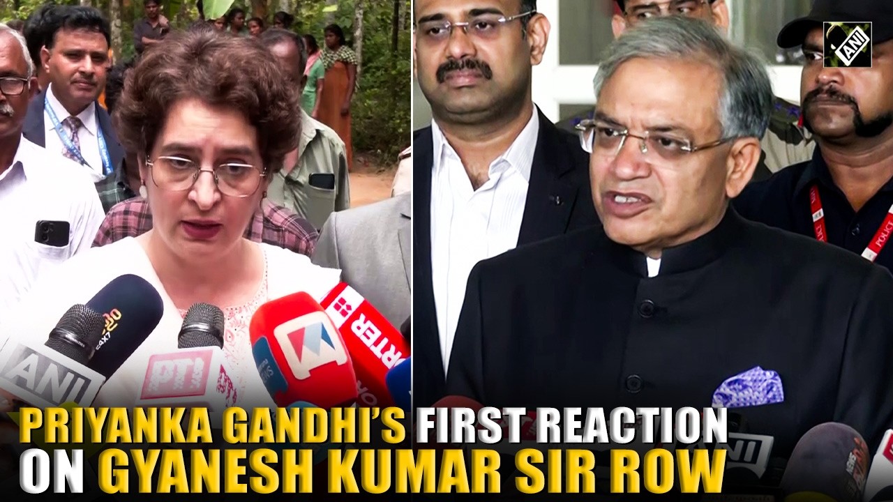 &ldquo;Where is democracy&hellip;?&rdquo; Priyanka Gandhi Vadra reacts to Gyanesh Kumar SIR row