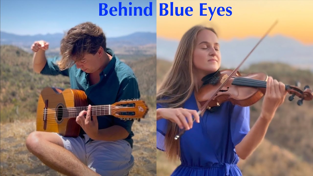 Behind Blue Eyes - The Who / Limp Bizkit | Кавер на акустической гитаре в стиле фингерстайл и скр...