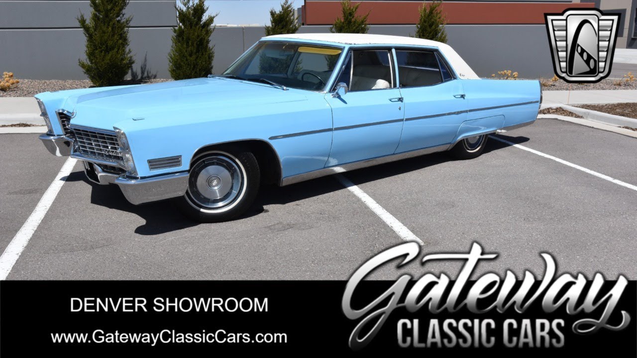 1236-DEN 1967 Cadillac Fleetwood Gateway Classic Cars of Denver