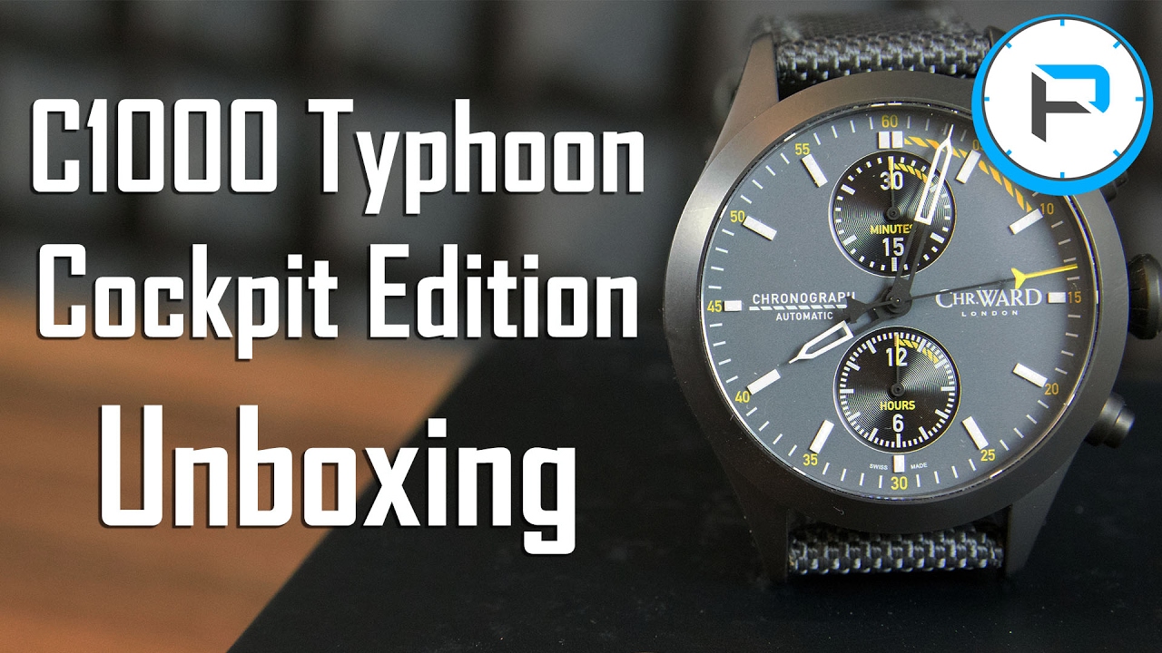 Christopher Ward C1000 Typhoon Cockpit Edition Unboxing and First Look