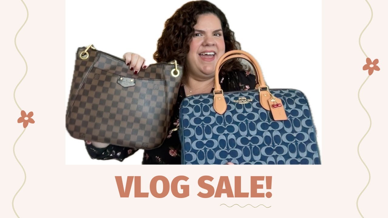 Vlog Sale...FINALLY! :-) feat. LV, Coach and DUYP