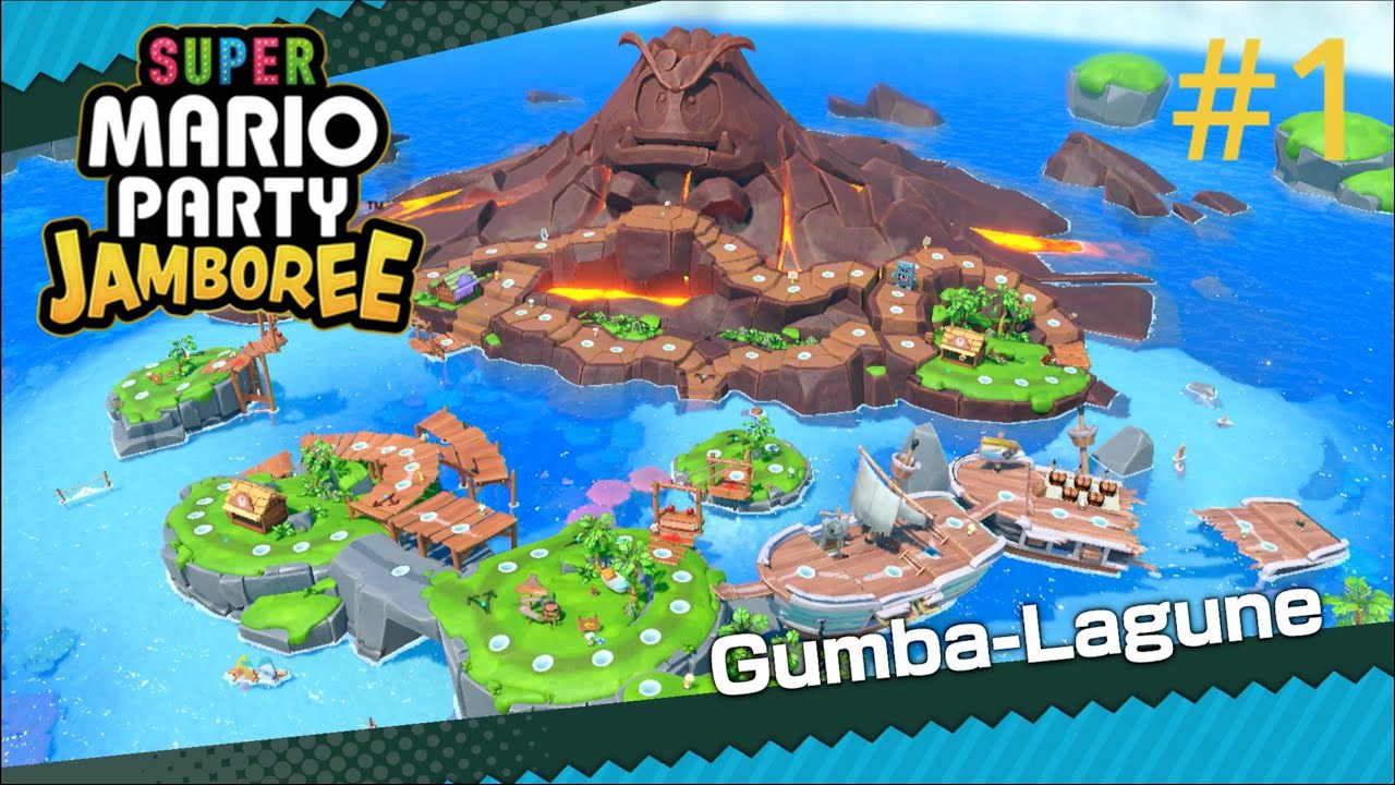 SUPER MARIO PARTY JAMBOREE 🎲 #1: Die Gumba Lagune