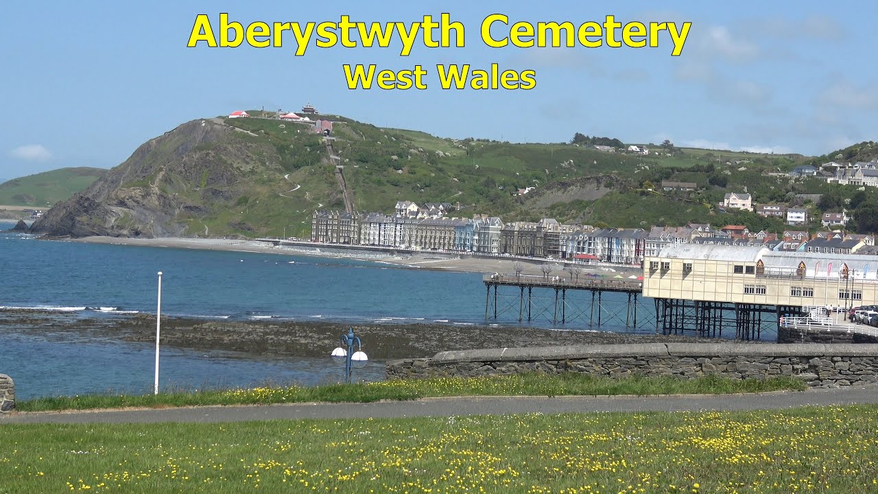 Aberystwyth Cemetery, West Wales, UK: A beautiful graveyard in this coastal town.