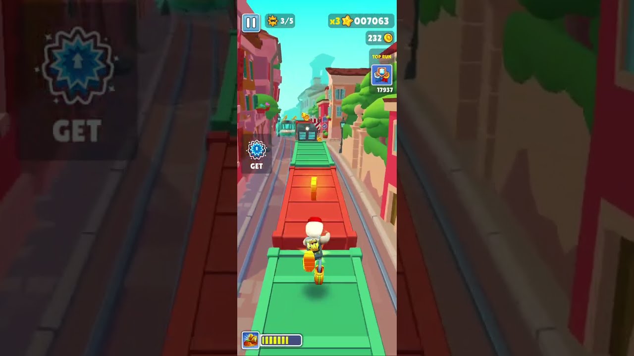 My highest score today.” 🎮🔥 #viral #subwaysurfers #india #mumbai 