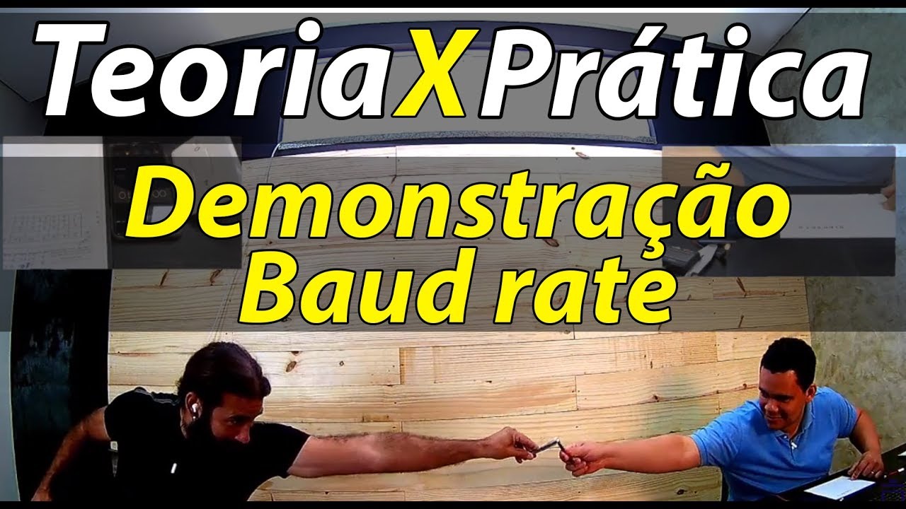 Baud rate - Demonstração de comunicação serial - Teoria x Prática #2