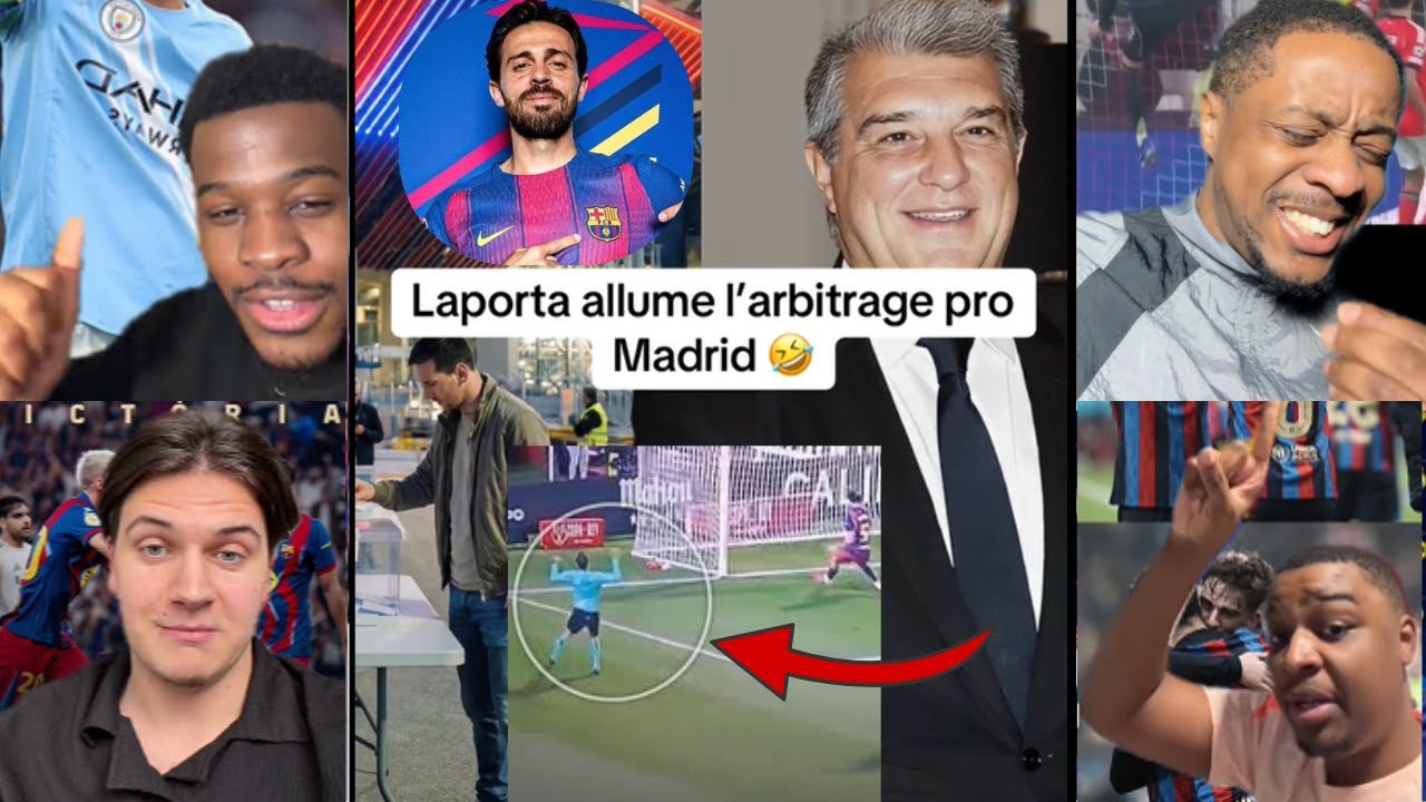 🚨BERNARDO SILVA VEUT LE BARÇA !💙❤️ LAPORTA ALLUME L’ARBITRAGE PRO-REAL !😱✅PEDRI & GAVI , ALVAREZ..