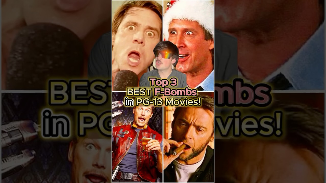 Top 3 BEST F-bombs in PG-13 Movies #shortvideo
