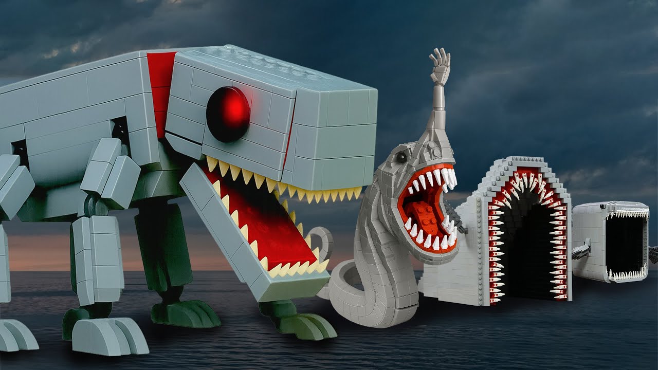 Mythical Creature Compilation in LEGO: Sea Monsters Edition!