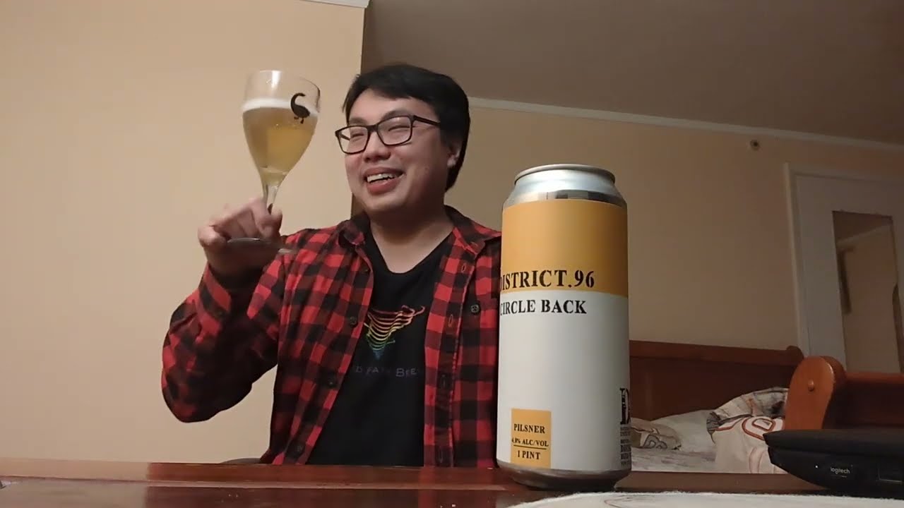 District 96 Circle Back Pilsner (Must Visit Upstate Brewery!) Review - Ep. #4149