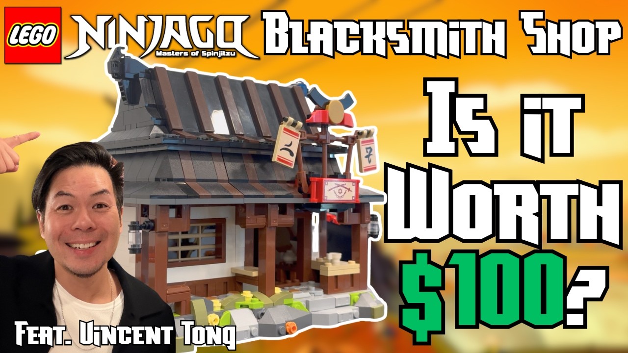 Is the Ninjago 2026 Blacksmith Shop Worth $100?! (feat @vincenttong007 )