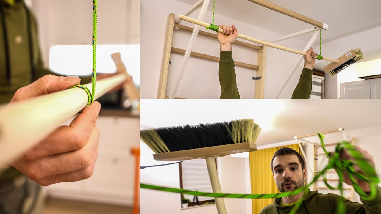 Wytrzymaj 1 min / MIOTŁA Dead Hang challenge!