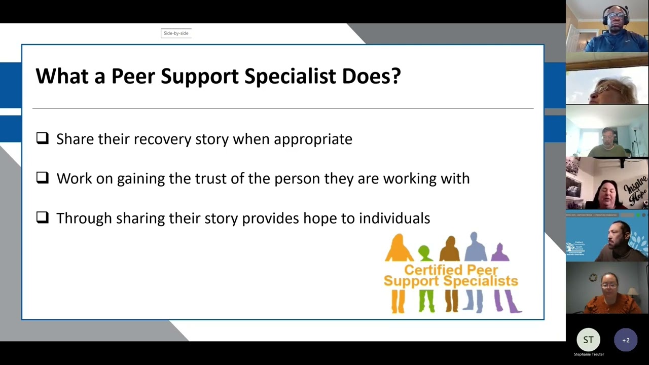 Why Become a Peer Support Specialist