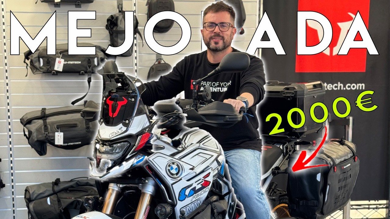 As&iacute; HE PREPARADO la BMW F900GS para VIAJAR OFF ROAD