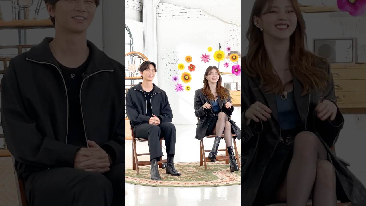 #ParkSeojun never misses out on a chance to tease #HanSohee #GyeongseongCreature2 #BTS #Netflix