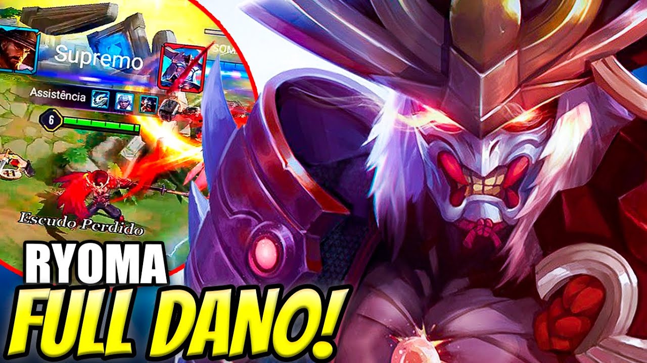 RYOMA FULL DANO! Duo Jesuíno - Arena of Valor