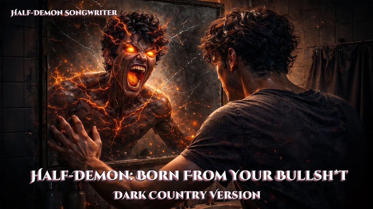 Half-Demon: Born From Your Bullsh*t | Dark Country  #songwriter #originalsong 