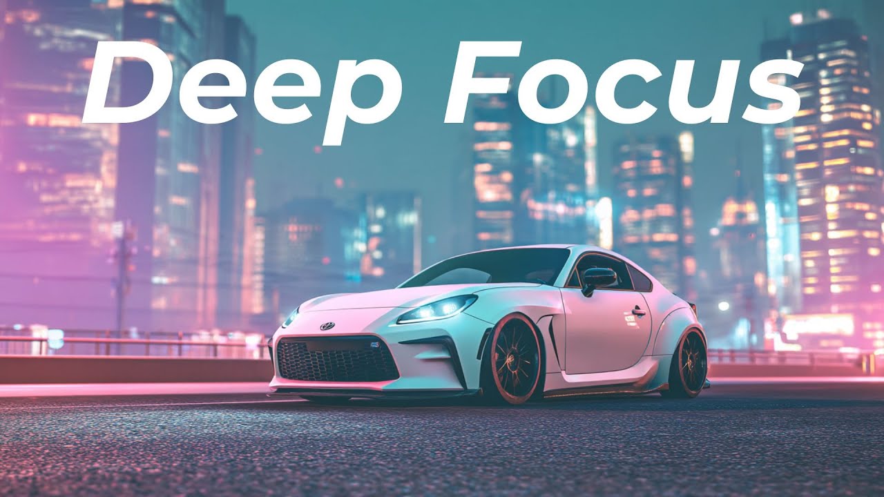 [EDM Chill Mix] Deep Focus | Study & Work | 3 Hours 30 Minutes of Calm Tokyo Vibes