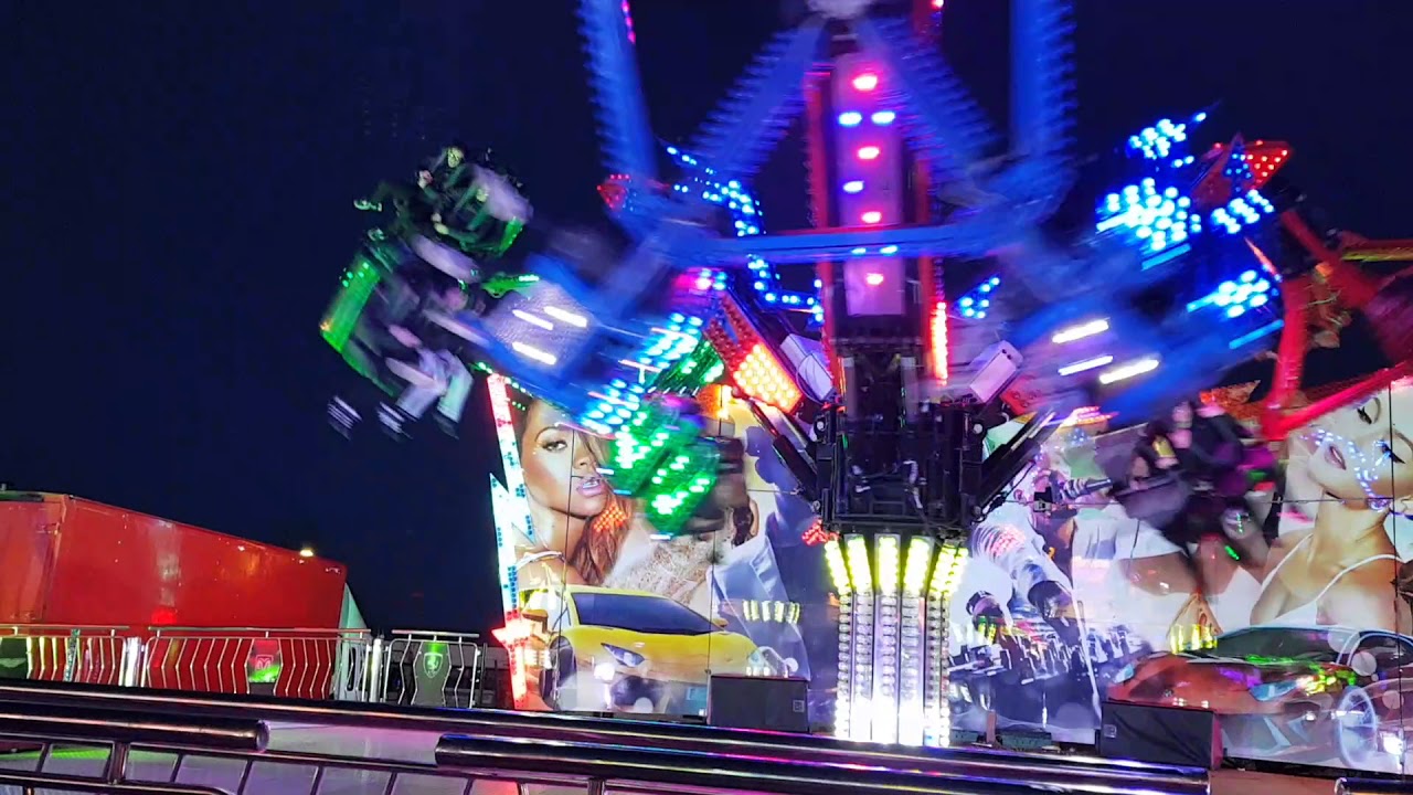 Derek Hackett xcelerator off ride team valley valentines funfair 2018