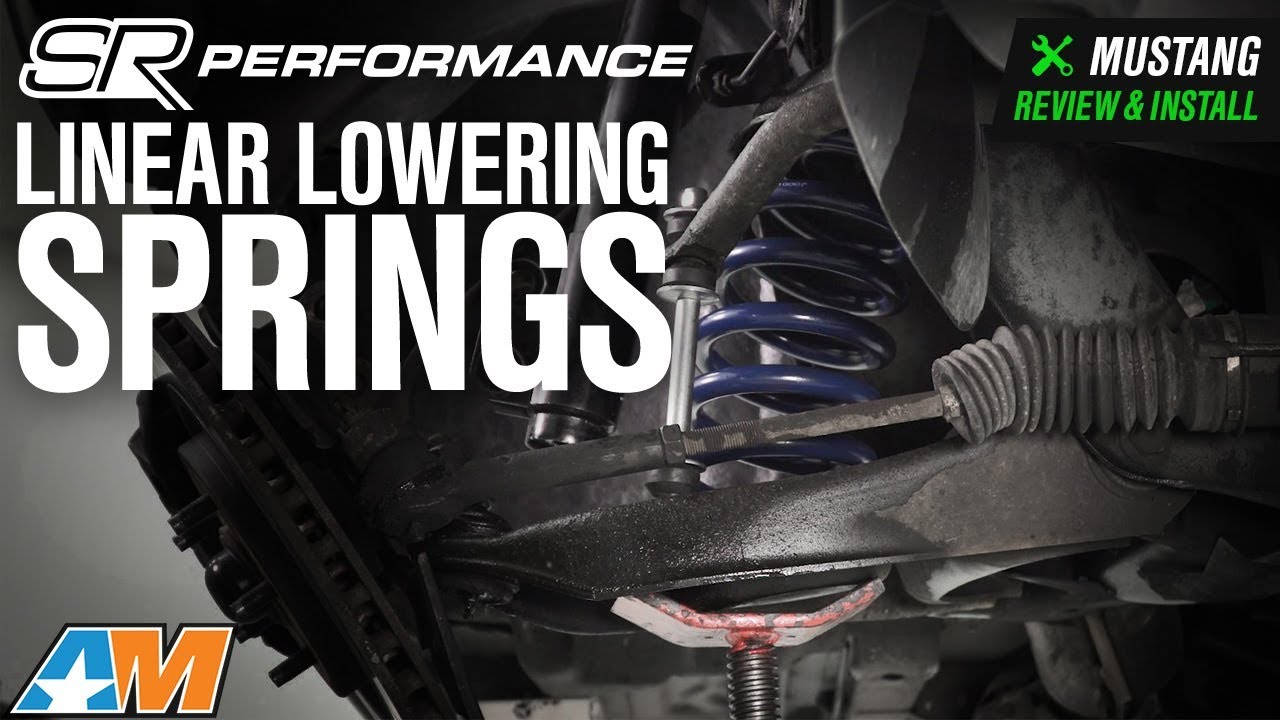 1979-2004 Mustang Coupe SR Performance Linear Lowering Springs Review & Install