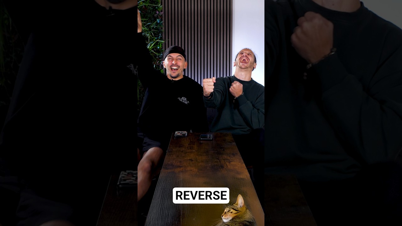 Le REVERSE CHALLENGE : Les musiques ! 😁 ft. Mister Jo #reverse #challenge #teamzita #short #edit
