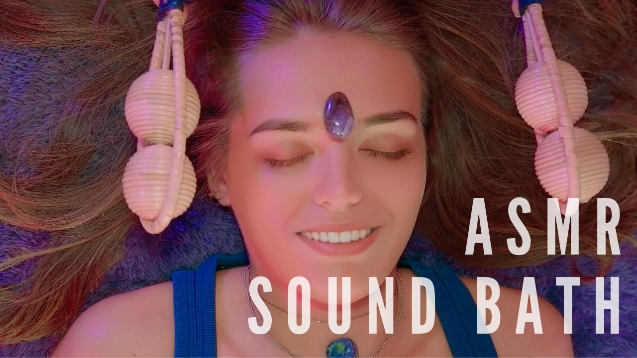 ASMR Sound Bath 🔔 Singing Bowls, Rainstick & Relaxation