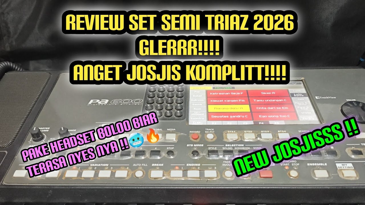 REVIEW SET 2026 SEMI & MANUAL JUOOOOSS KOMPLIIT..JOSJIS WESS
