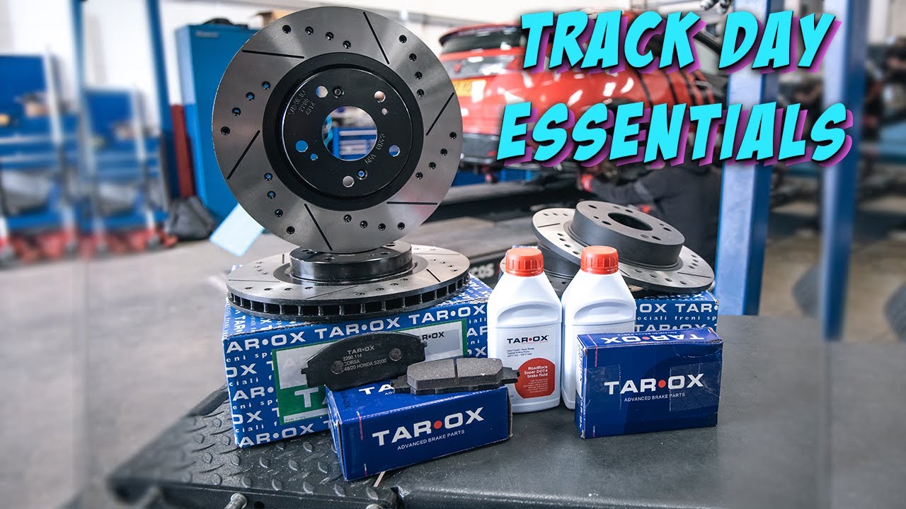 Installing TAROX DISCS and PADS to our HONDA CIVIC FN2 TYPE R TRACK CAR | Trio on Track Episode 1