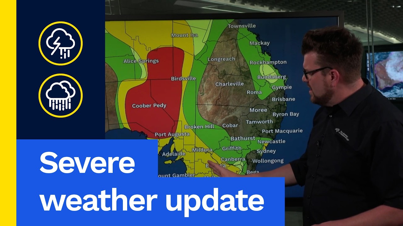 Severe Weather Update: Heavy rain and thunderstorms for SA this weekend