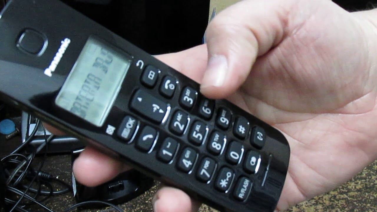 Primeras impresiones Telefono Panasonic ( no instructivo )