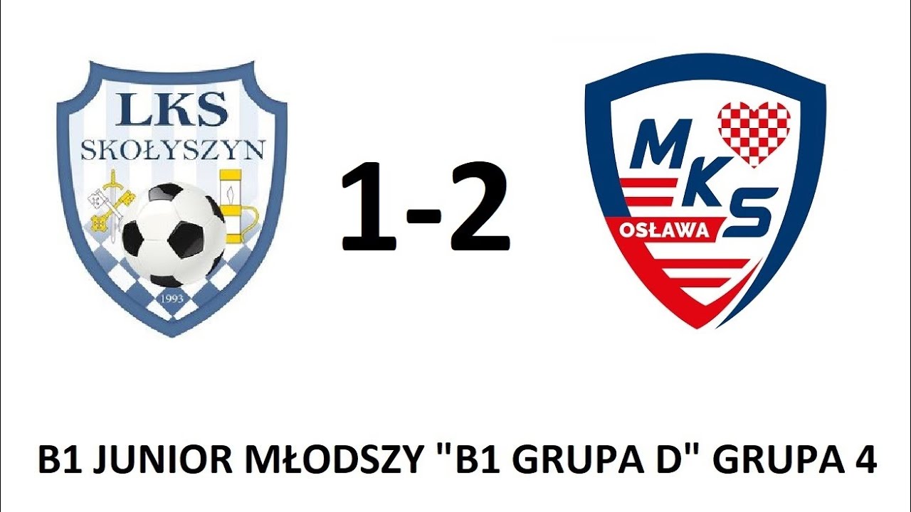 LKS SKOŁYSZYN 1-2 MKS OSŁAWA ZAGÓRZ  PODKARPACKA LIGA JUNIORÓW MŁODSZYCH 09.10.21