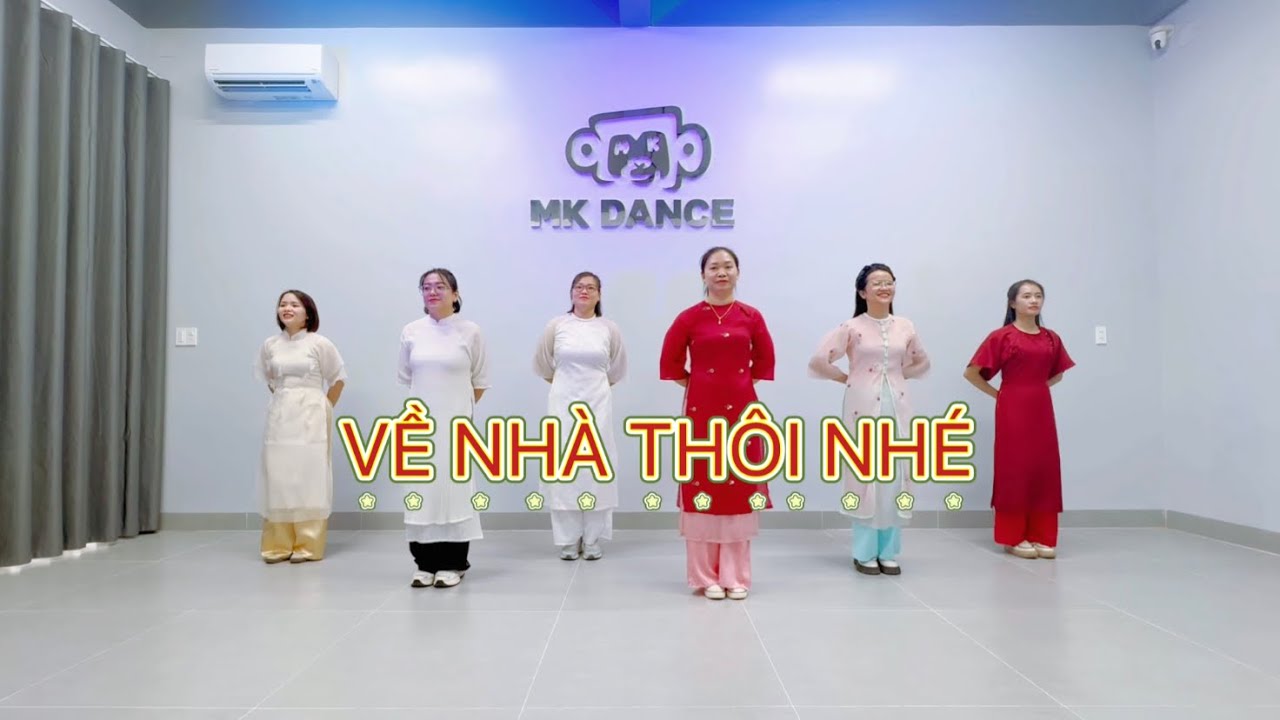 VỀ NHÀ THÔI NHÉ - NỤ CƯỜI XUÂN (Hái Hoa Mùa Xuân) - Nhảy đón tết | MK Dance