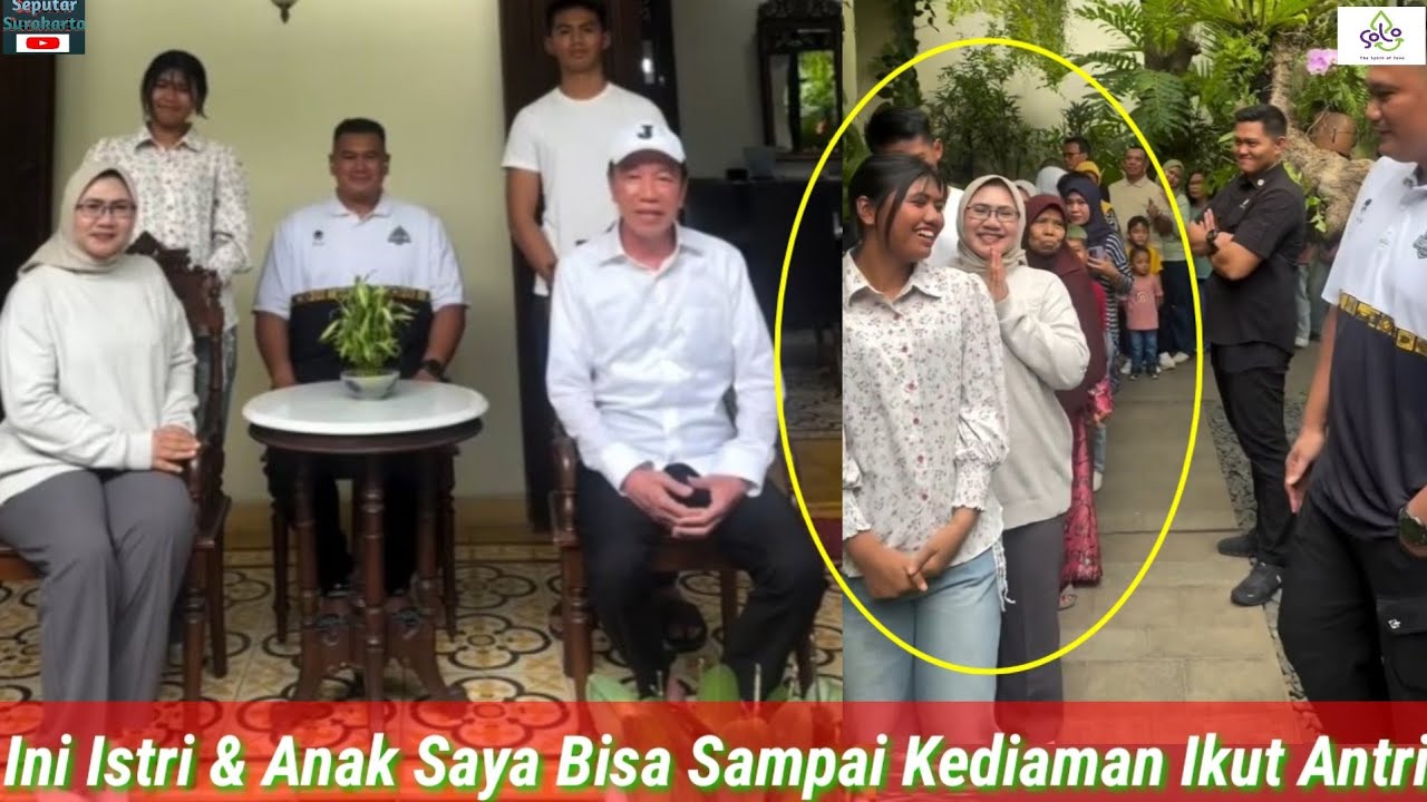 Mayor Windra Perisai Hidup Jokowi Tiba2 Menghadap Temui Jokowi Bersama Keluaga, Antri Bereng Warga