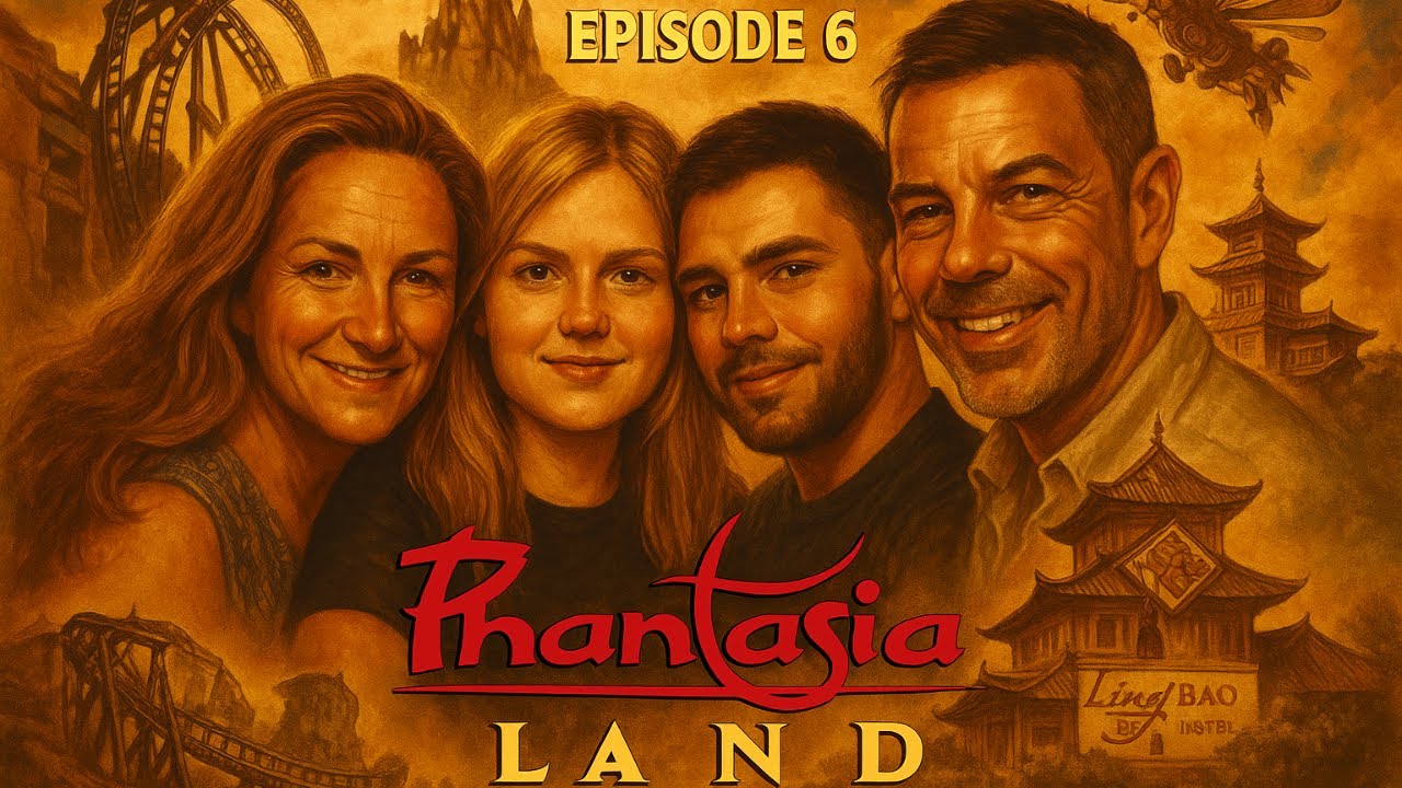 Vlog Phantasialand ( Juillet 2025) 4K VF