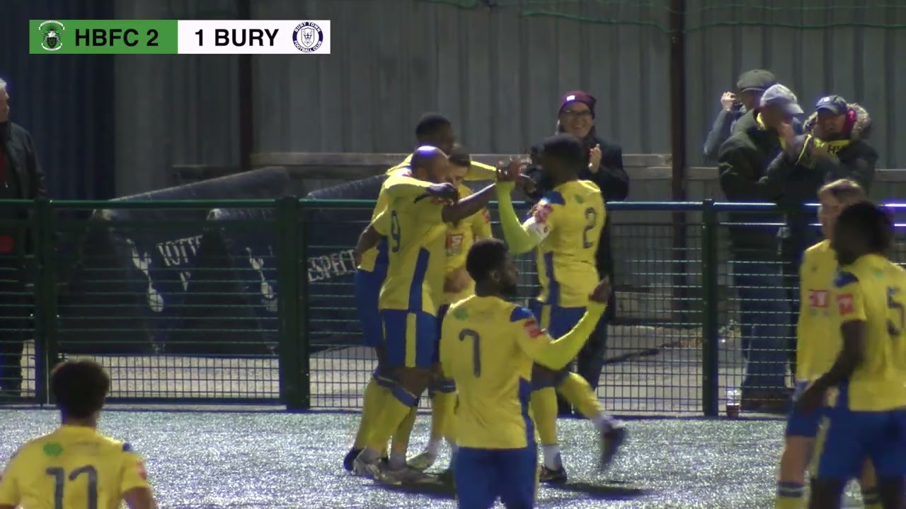 Haringey Borough FC v Bury Town FC Highlights