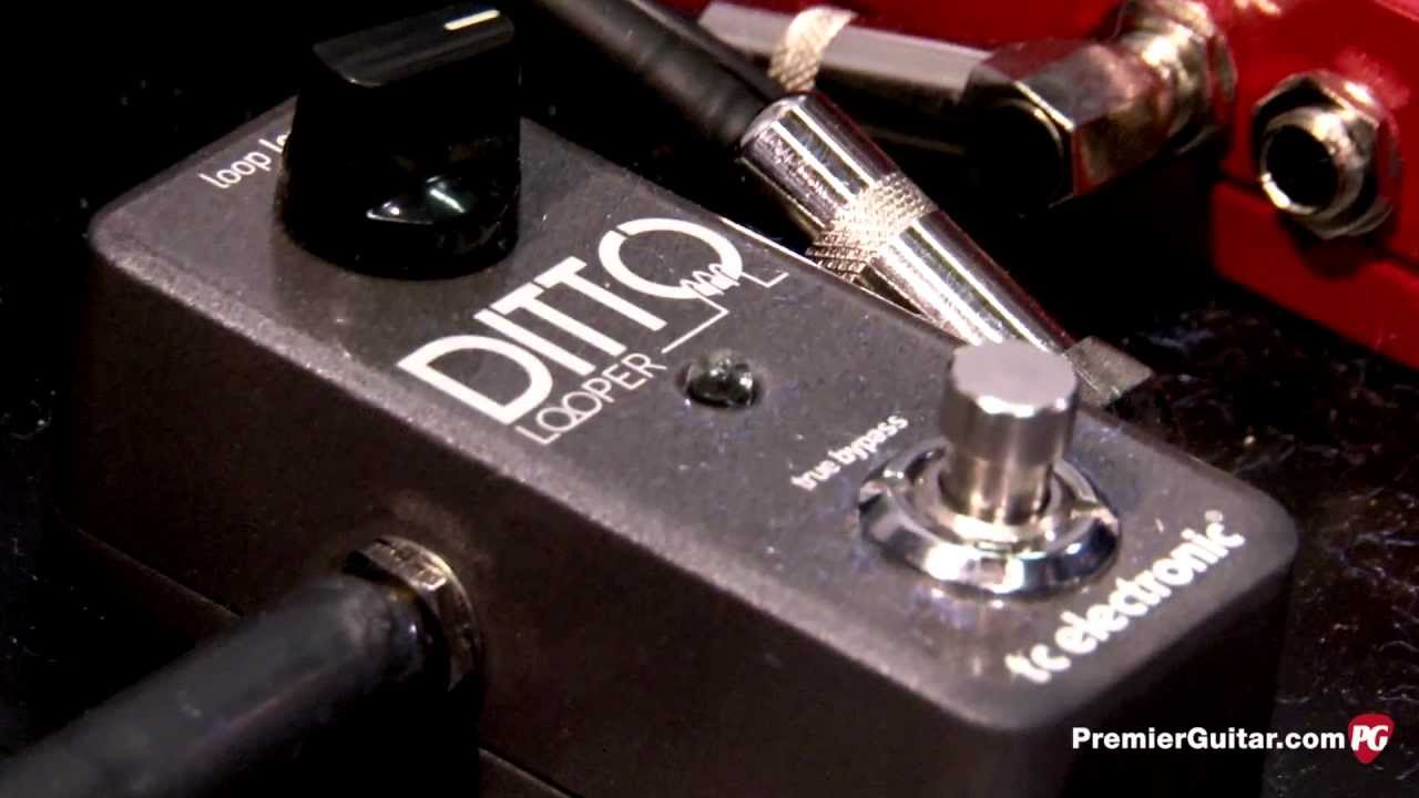 NAMM '13 - TC Electronic Ditto Looper Demo