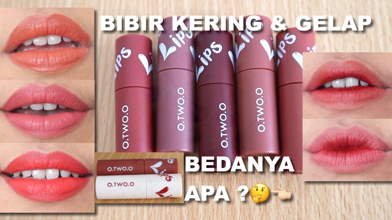 BARU ! O.TWO.O VELVET LIP & CHEEK MUD | COCOK UNTUK BIBIR KERING DAN GELAP 😍 | Maria Soelisty