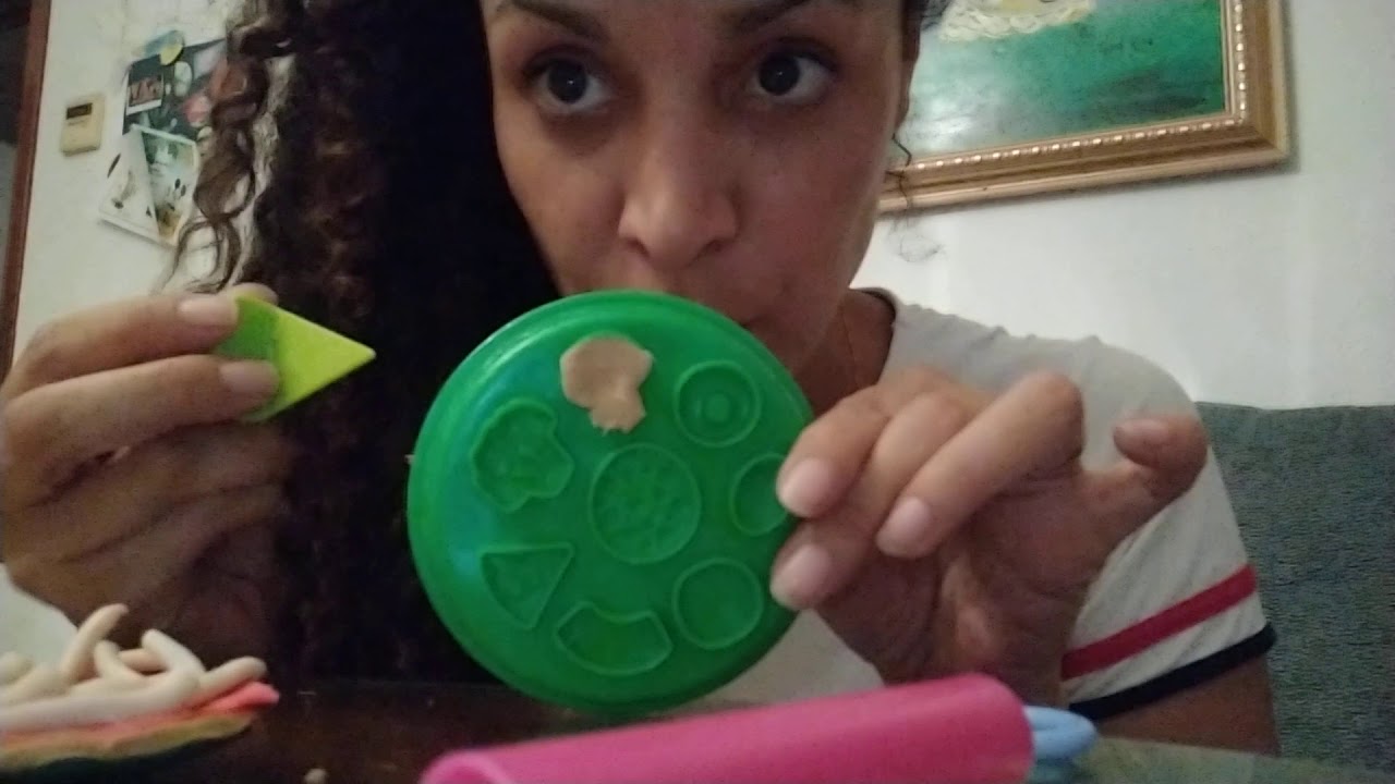 Let's Play Doh a Little 👏 ASMR Gum Chewing