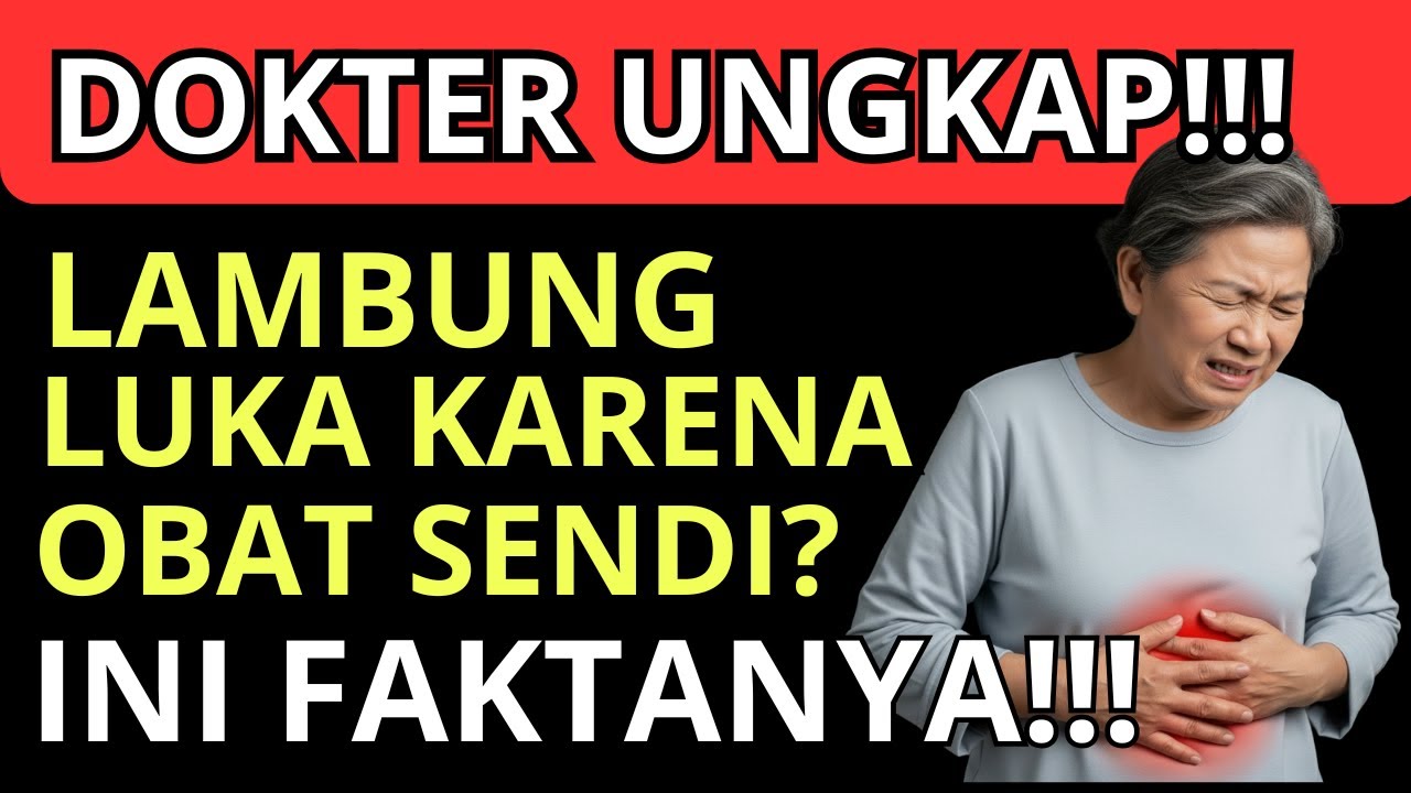 DOKTER UNGKAP! LAMBUNG LUKA KARENA OBAT SENDI? RAMUAN INI BISA MEMBANTU!!