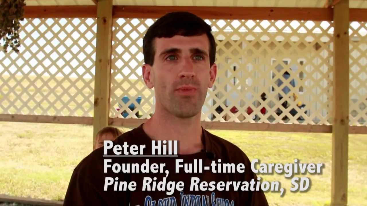 Peter Hill & the Lakota Immersion Daycare - Pine Ridge Res., SD