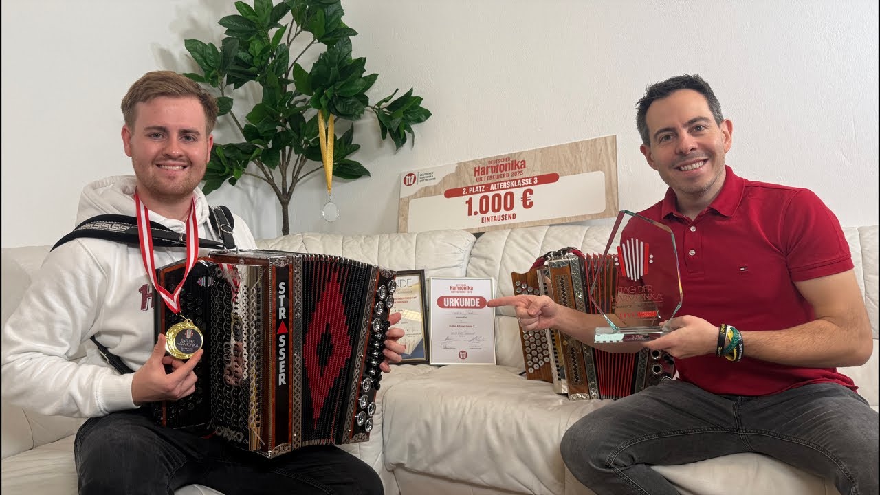 Vom Hobby-Spieler zum Harmonika-Staatsmeister: Raphael Trieb