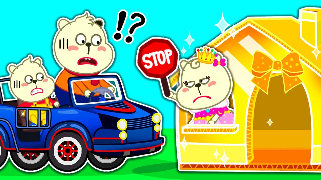 Let's Play Together and Learn to Share With Bearee! - Funny Stories with Toys | Bearee Channel
